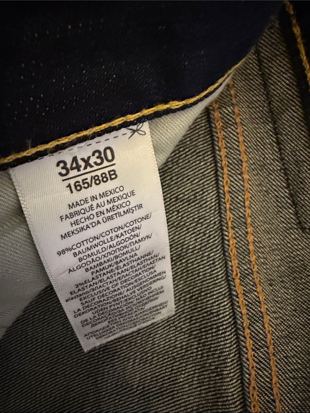 Polo by Ralph Lauren Men's Dark Indigo Slim Straight Jeans - Picture 5 of 9